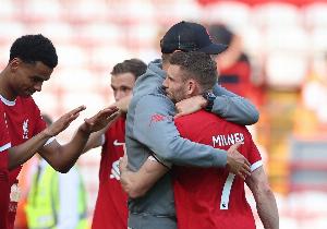 克洛普：如果没有米尔纳，那支利物浦什么都不会做到！百分之百！