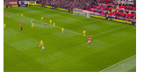 又是机会！阿玛德边路送妙传，B费点球点附近射门将球打偏