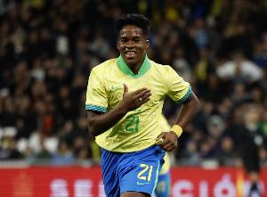 状态火热！队报：恩德里克预计3月将出任巴西国家队首发中锋