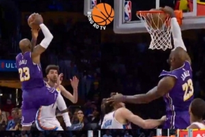 当勒布朗遇到切特的防守