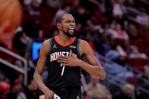 杜兰特：希望退役前我能有一场比赛送出10个盖帽 那是我的梦想