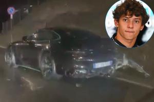 限速70开到180！F1车手安东内利遭遇车祸 所幸未受伤已赴巴林报道