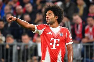 拜仁官方：格纳布里对阵科隆小角度破门当选队内1月最佳进球