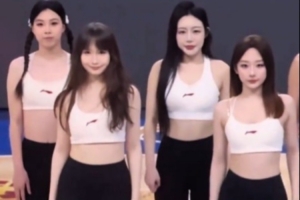 大长腿+瑜伽裤！天津男篮主场啦啦队晒舞蹈表演视频