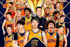 喜提一冠！正在男篮集训的张镇麟发文庆祝夺冠 配文：冲鸭！！ ​