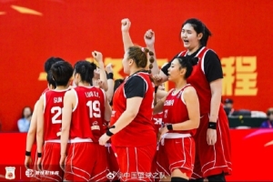 中国篮球之队晒中国女篮图集：两战全胜结束本次热身赛征程