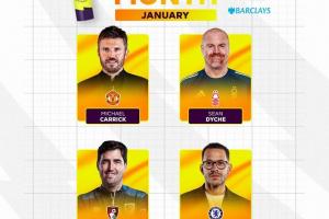 戴奇是以上个月英超最佳主教练候选人的身份被解雇的……