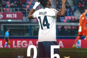 拉齐奥经历点球大战总比分5-2淘汰博洛尼亚，晋级意大利杯半决赛