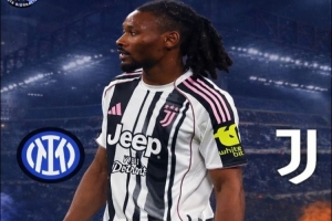 记者：无缘兄弟德比！尤文中场凯夫伦·图拉姆尚未从骨水肿中恢复