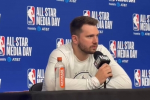 东契奇：我已经差不多恢复了 我不会在全明星赛中尝试隔扣詹姆斯