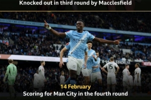 选择的重要性！上个月格伊随水晶宫在足总杯出局，今天为曼城进球