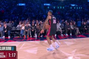 决赛轮首扣！凯沙·约翰逊胯下换手超高速劈扣！49.6分！