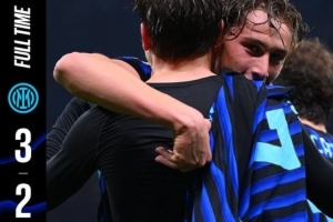 绝杀！国米在意甲联赛对尤文第90分钟打进制胜球是历史首次