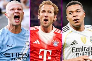 扩大优势！欧洲金靴排名：凯恩领跑 姆巴佩哈兰德二三 劳塔罗第10