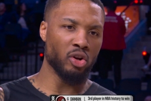 历史第三位！利拉德三夺三分球大赛冠军 前两位为伯德&霍奇斯