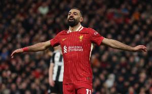 萨拉赫上赛季至今15次单场传射是英超球员最多 萨卡、哈兰德各6次