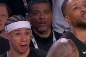 小朋友见大世面！利拉德三分大赛神准 马刺新秀卡布惊出表情包