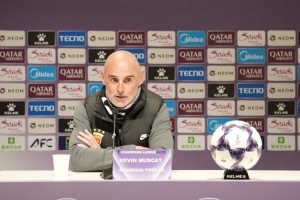 穆斯卡特：对于亚冠结果我们确实失望，但过程看到了球队的进步