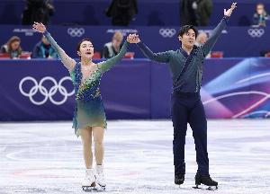 中国国家队祝贺隋文静/韩聪获第五：画会卷起来，但山永远不会倒