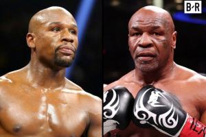 热度爆！将满60的泰森与49岁梅威瑟表演赛确定，4月25日在刚果！