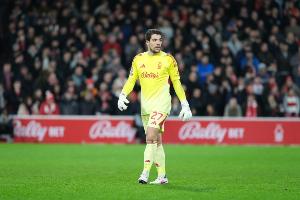 官方：诺丁汉森林将奥尔特加补报入欧战名单，球员可出战费内巴切