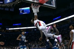 官方：兰德尔在2月12日对罗威的犯规被升级为一级恶意犯规