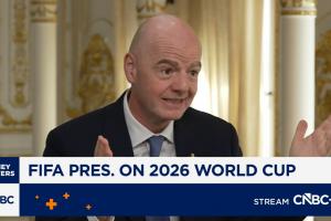 因凡蒂诺：FIFA收到5.08亿张世界杯门票申请，将创收超110亿美元