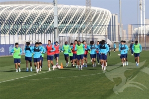 武汉三镇一线队在俱乐部光谷训练基地集结，开启新赛季冲刺备战