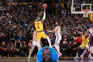 奥尼尔：詹姆斯不会让任何人有机会破他的得分纪录 他会再打两年