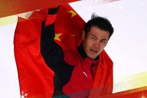 直播吧×咪咕冬奥会中国健儿每日风采：旗手宁忠岩破纪录夺金！