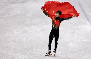 孙龙赛后：最后一场展现出一定实力 还没滑够但现实就是结束了