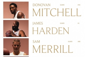 骑士VS黄蜂首发：米切尔&哈登联袂登场 三球&克尼佩尔迎战