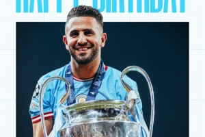 曼城祝马赫雷斯35岁生日快乐，效力期间出战236场78球59助