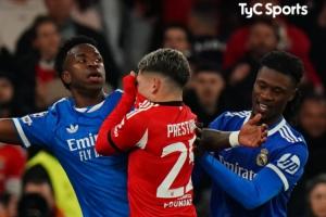 TYC体育：普雷斯蒂安尼否认叫维尼修斯猴子，喊过爱哭鬼