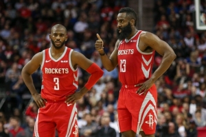 哈登和杜兰特谁是更好的得分手？保罗：火箭登是最难防的