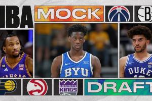 B/R模拟选秀：彼得森仍居状元 奇才榜眼摘迪班萨 老鹰收布泽尔