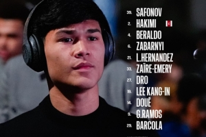 大轮换！巴黎VS梅斯首发：杜埃、李刚仁、德罗出战，k77替补