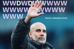 20胜2平！曼城英超主场对阵纽卡连续22场不败，创造英超历史纪录