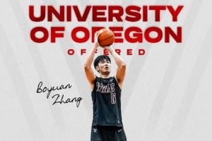 和林葳并肩作战？媒体人：俄勒冈大学也给了张博源offer