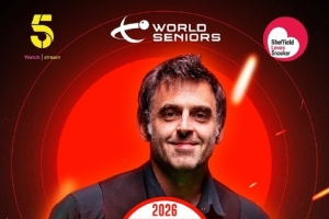 首度参赛！官方：50岁奥沙利文将参加世界元老斯诺克锦标赛