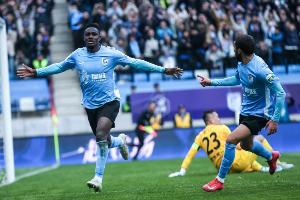 记者：大连英博热身赛3-1广西恒宸，马莱莱双响阿奇姆彭未登场