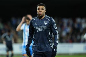 ESPN：姆巴佩现在只有六七成功力，若出战本菲卡可能会伤缺10天