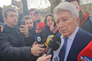 马竞主席谈欧足联临时禁赛普雷斯蒂安尼：这将引发很多问题