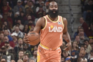 来骑士后6胜1负！哈登场均拿下18.9分4.6板8助 三分命中率48.8%