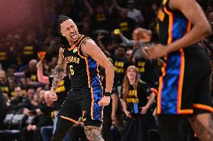 杰林威：这比赛展现球队文化 我们有一群愿为胜利不惜代价的球员