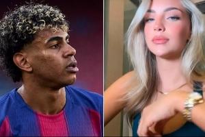 亚马尔新恋情曝光：21岁英国网红&巴萨死忠，是前女友Nicki的朋友