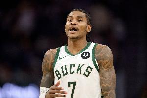 明知山有虎！小凯文·波特中路突击 起飞滑翔力压阿伦双手暴扣