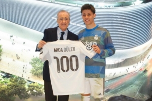 居莱尔达成皇马生涯100次出场里程碑，已贡献15球23助攻