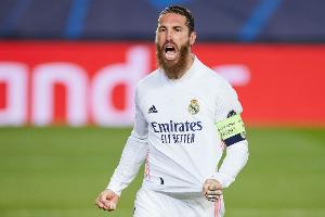 见证晋级！皇马传奇队长拉莫斯伯纳乌现场观战