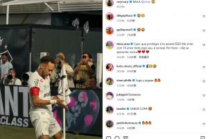 声援维尼修斯！内马尔社媒晒跳舞庆祝，@维尼修斯：舞起来！